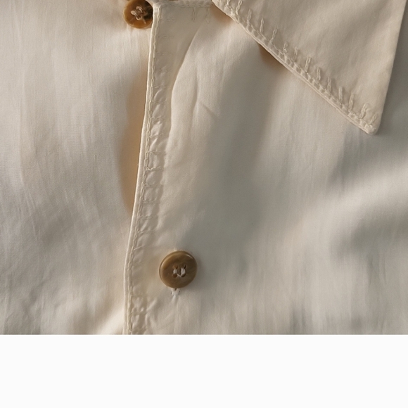 Nicole Farhi Silk Mens 16 Large - Picture 3 of 12